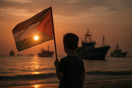 🌙 Gazze’de Umudu Yaşatmak: Sumud’un Işığı  Gazze… Yıllardır bitmeyen bir kuşatmanın içinde nefes almaya çalışan milyonlarca insanın adı. Her gün bombaların gölgesinde, yoklukla sınanıyorlar. Ama yine de sabırla, inançla, umutla hayata tutunuyorlar.